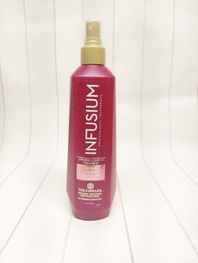 Infusium Repair Renew Leave in Treatment Argan Oil Keratin Spray 13 fl oz New